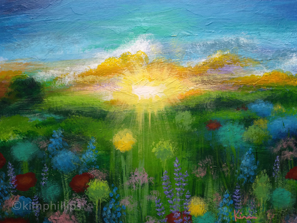 Morning Has Broken - Acrylic Painting