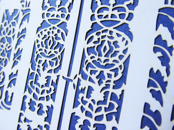 Synagogue Art Cards - CUSTOM ORDER - Jewish Papercut Art