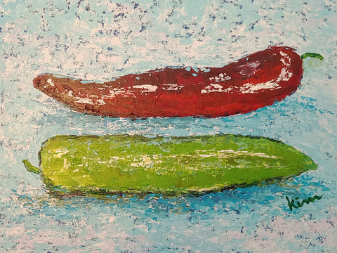 Hot Stuff - Acrylic Painting