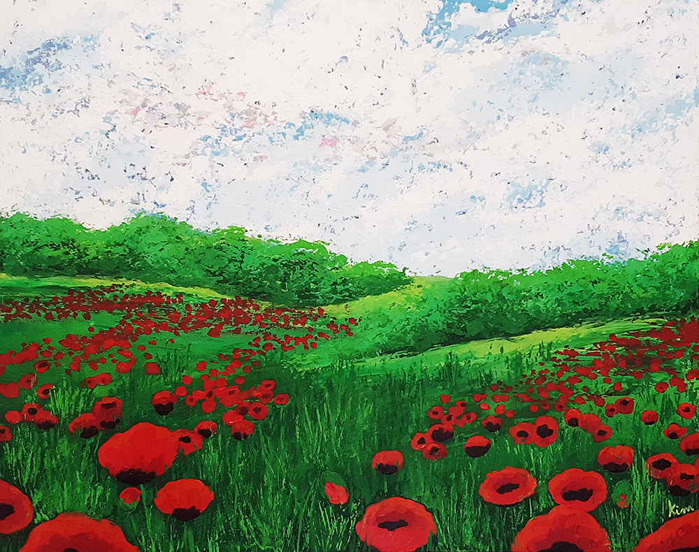 Field of Poppies No. 2