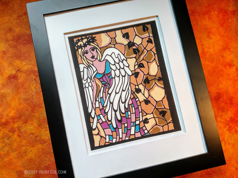 Sewanee Angel - Paper Cut Art